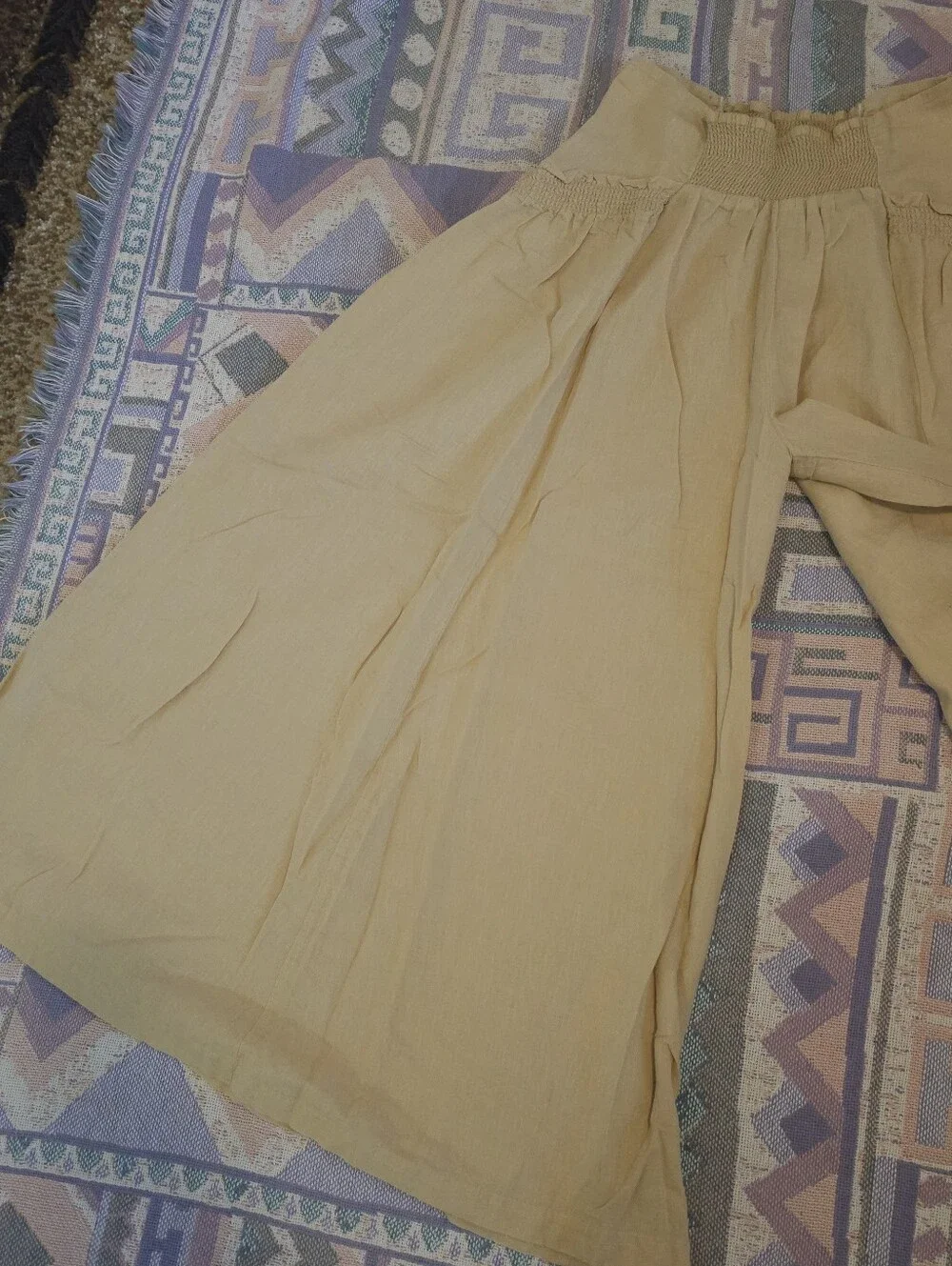 Free People Extra Wide Leg Pants Boho Size XS